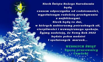 ŻYCZENIA ŚWIĄTECZNO NOWOROCZNE
