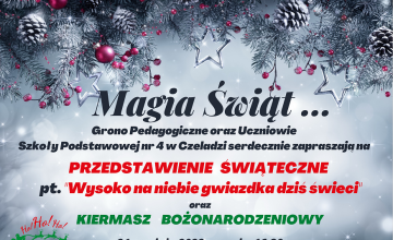 Przedstawienie świąteczne „Wysoko na niebie gwiazdka dziś świeci...”