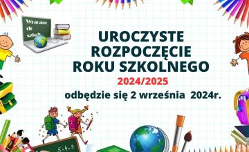 Rozpoczęcie roku szkolnego 2024/2025