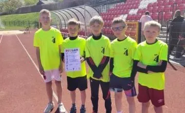 Zawody miejskie w trójboju lekkoatletycznym chłopców 
