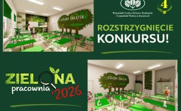 Zielona Pracownia 2026 - Czwórka w prestiżowym gronie laureatów konkursu! 